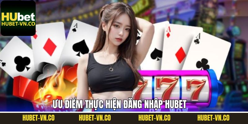Thao tác truy cập trang chủ Hubet