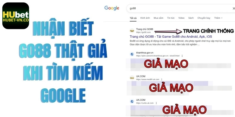 Go88 bị giả danh